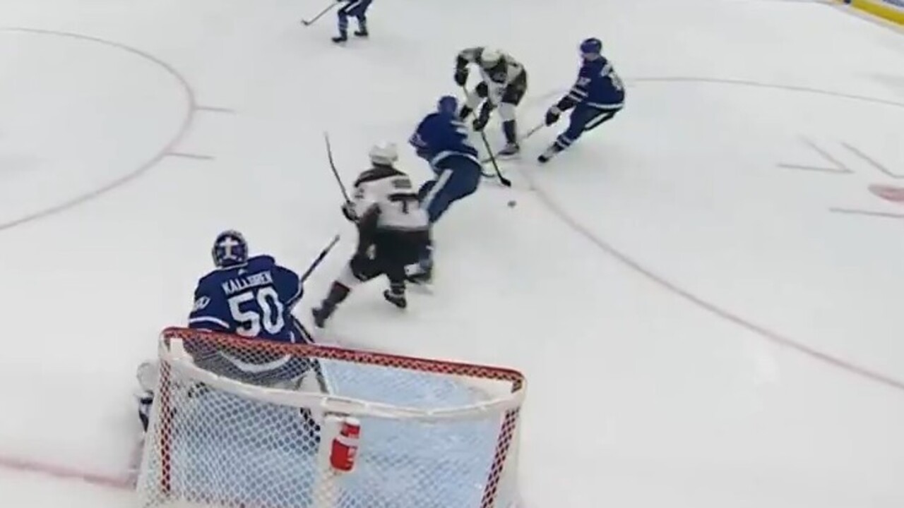 Why was Alexander Kerfoot's goal disallowed? Hand pass rule negates the  Maple Leafs' late game-tying goal in loss vs. Coyotes