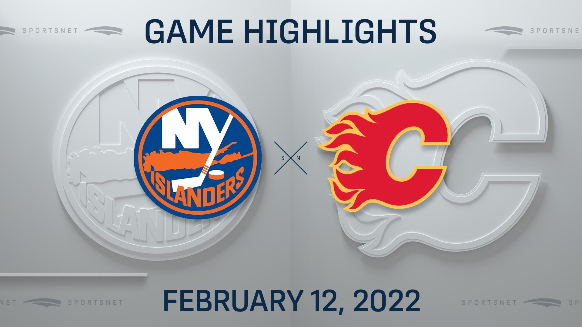 NHL Highlights: Flames 5, Islanders 2