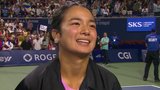 ‘Eternally grateful’: Eala thanks Toronto crowd after NBO second-round win