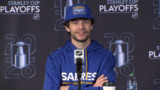 ‘I’m like an amorphous blob’: Lyon on fitting into young Sabres’ locker room