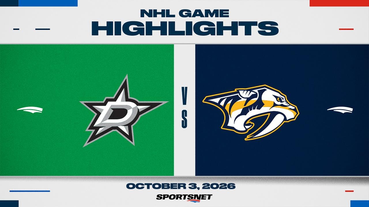 NHL Highlights: Predators 2, Stars 1
