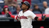 Guardians’ Martinez crushes leadoff home run deep to left field vs. Angels