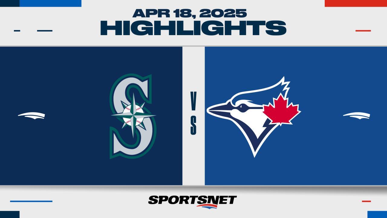 MLB Highlights: Blue Jays 3, Mariners 1