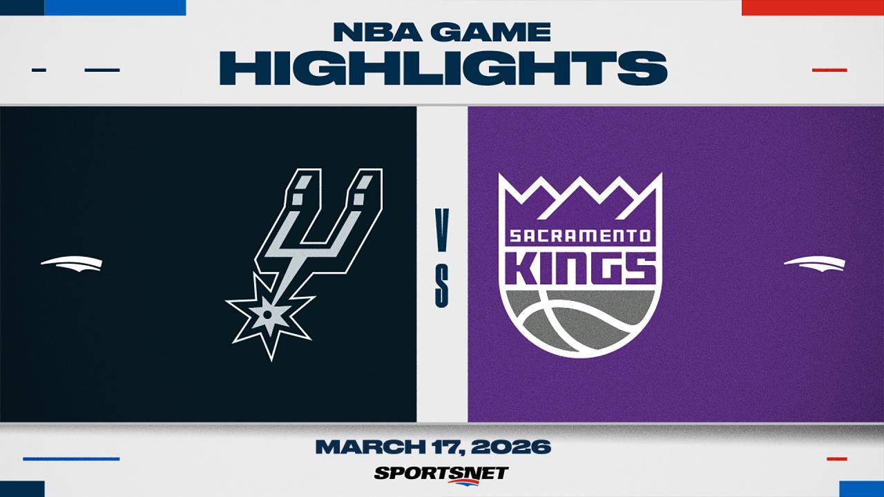 NBA Highlights: Spurs 132, Kings 104