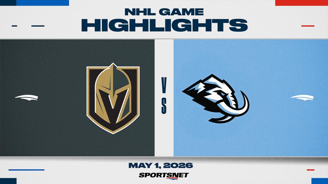 NHL Game 6 Highlights: Golden Knights 5, Mammoth 1