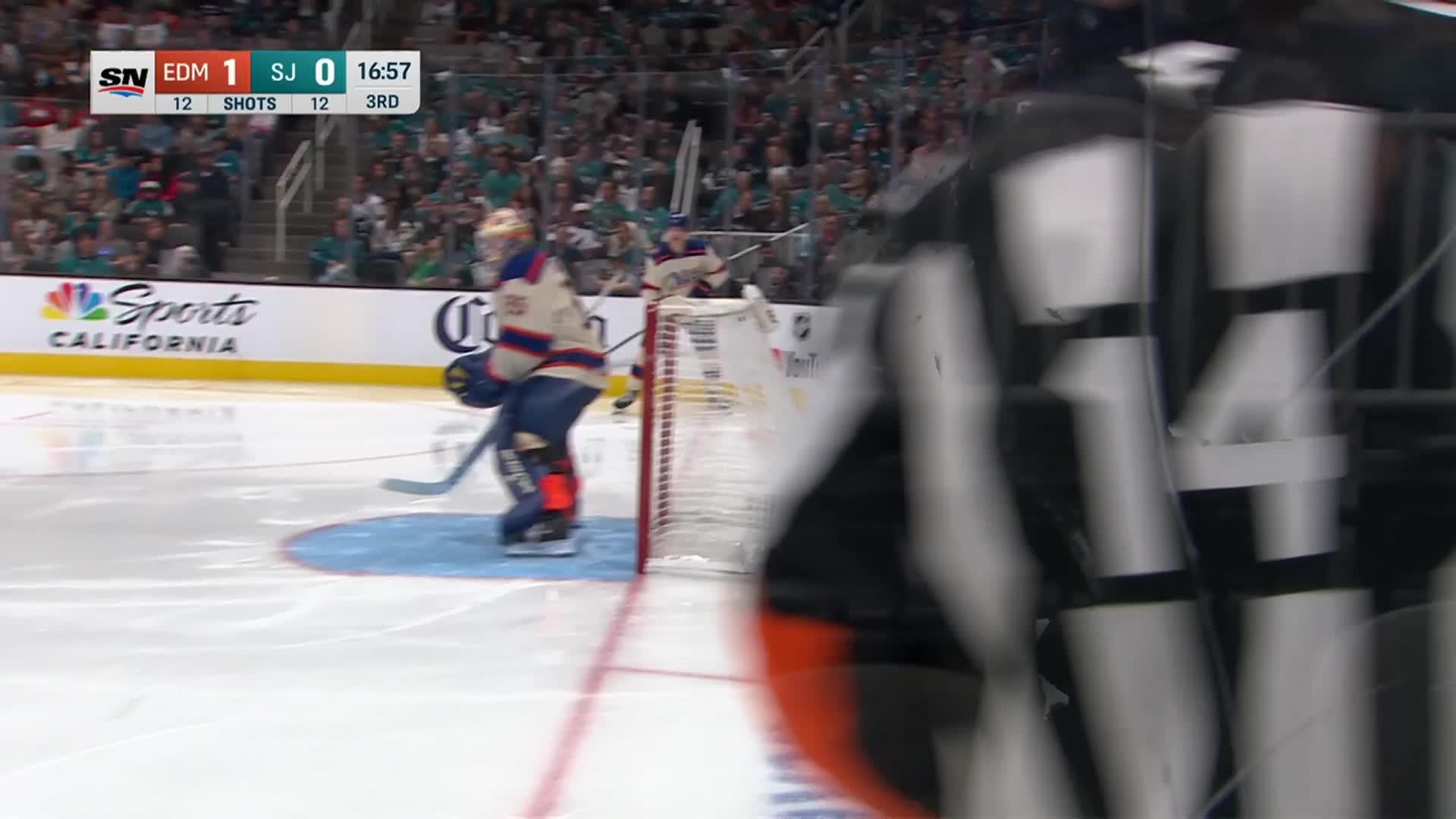 Oilers’ Podkolzin rips home his fifth of the year on assist from McDavid