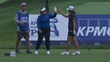 Shannon Tan holes out from the tee for ace at LPGA Championship