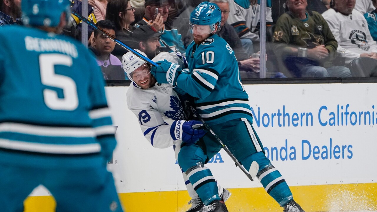 Is Logan Couture's Fine Too Lenient?  Logan couture, San jose sharks, Shark