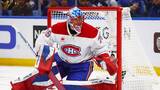 ‘He’s been unreal’: Caufield, Hughes praise the play of goaltender Dobes