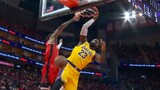LeBron James gets up for throwback slam over Rockets’ Smith Jr.