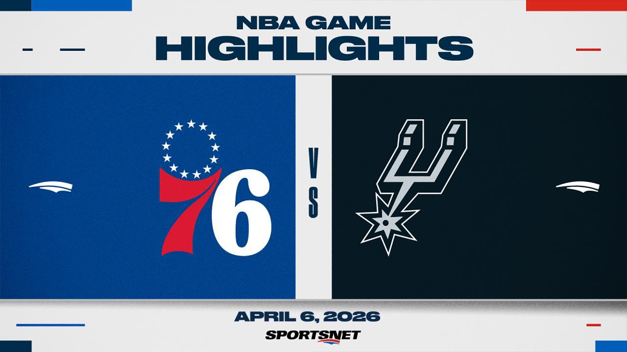NBA Highlights: Spurs 115, 76ers 102