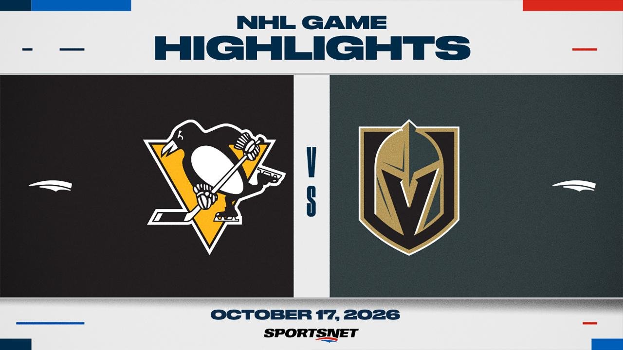 NHL Highlights: Golden Knights 6, Penguins 2