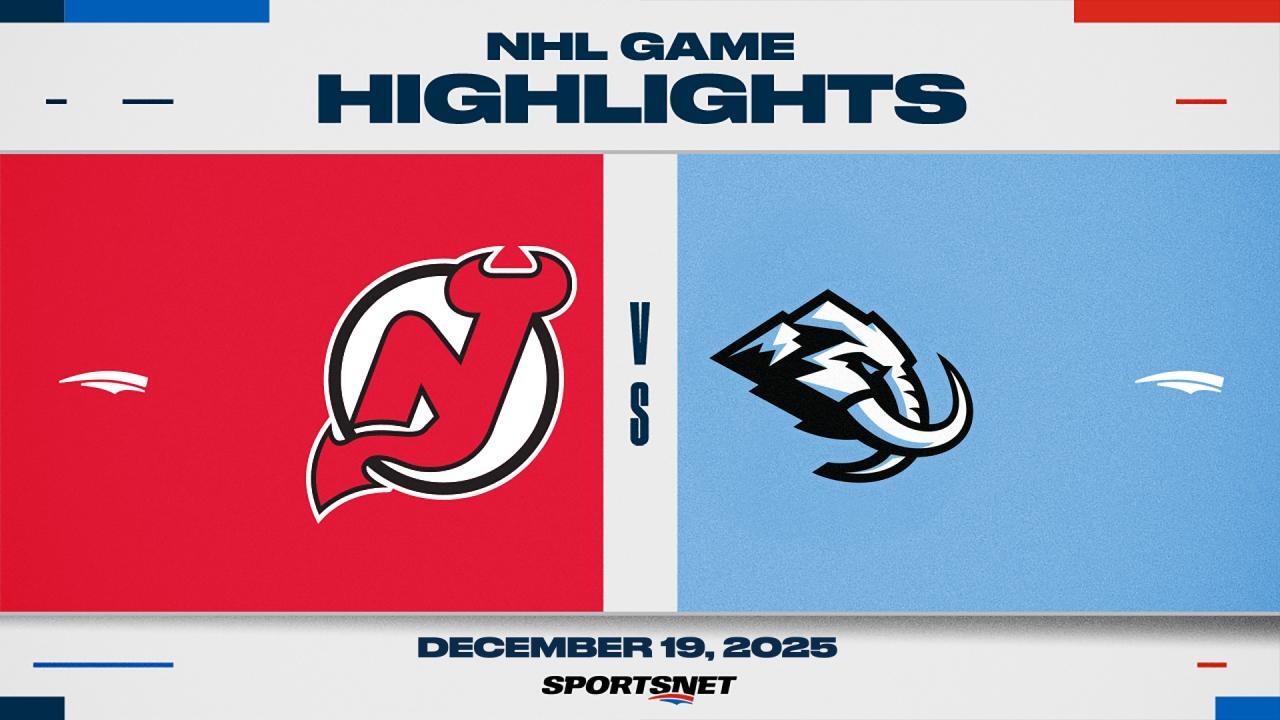 NHL Highlights: Devils 2, Mammoth 1