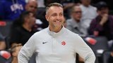 Raptors’ Rajakovic on fun of playing Leonard 1-on-1: ‘Love the game’