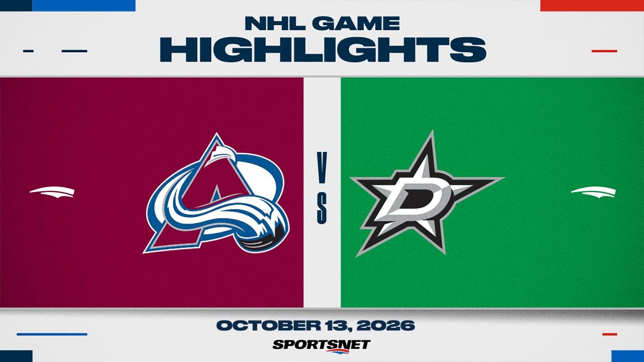 NHL Highlights: Avalanche 3, Stars 2