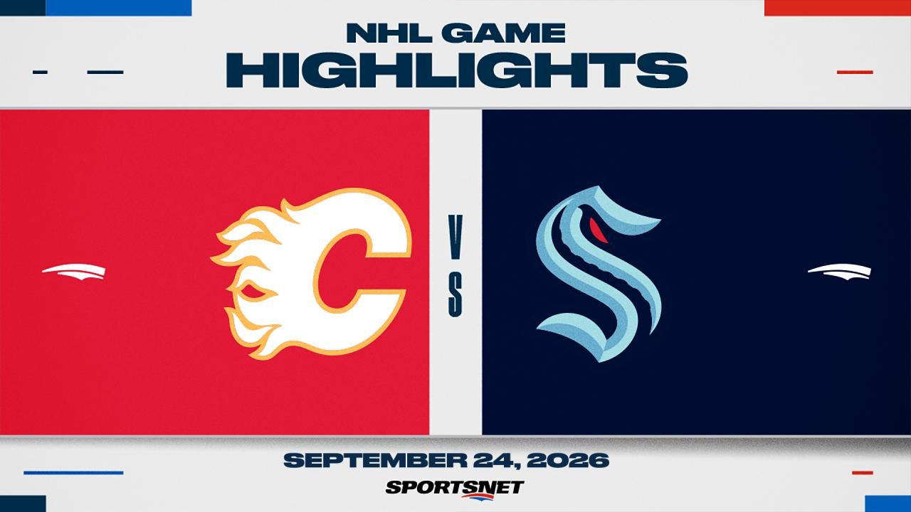 NHL Pre-Season Highlights: Kraken 4, Flames 3 (SO)