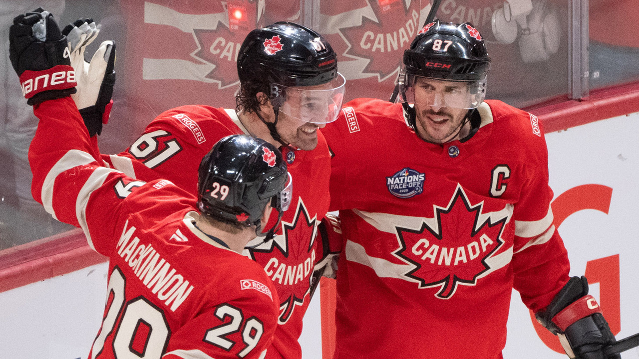 Crosby and MacKinnon gear up to lead Canada in 4 Nations final vs. USA