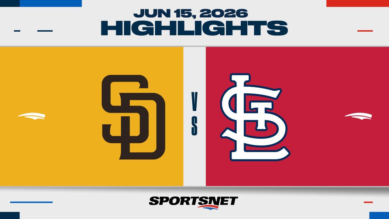 MLB Highlights: Cardinals 3, Padres 0