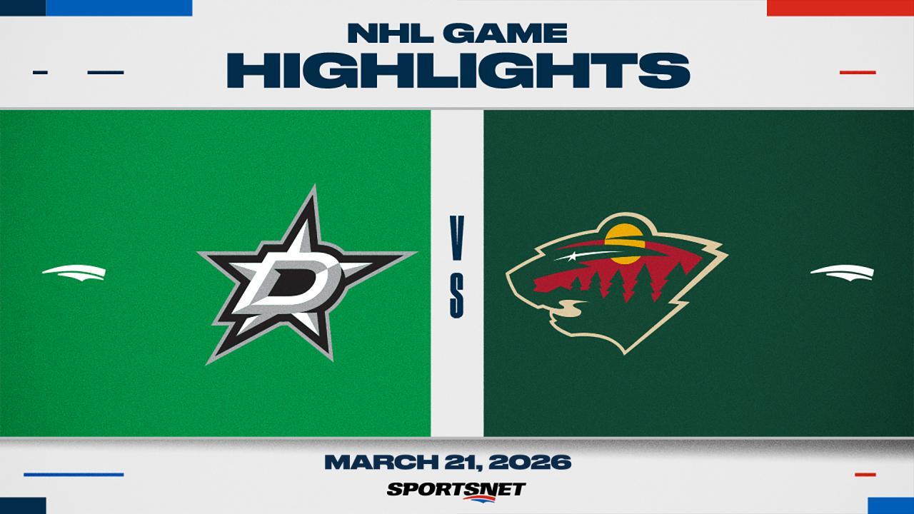 NHL Highlights: Wild 2, Stars 1 (OT)