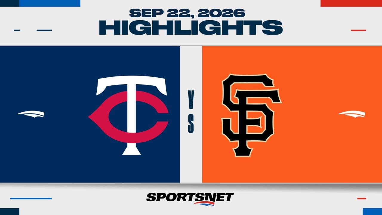 MLB Highlights: Twins 3, Giants 2