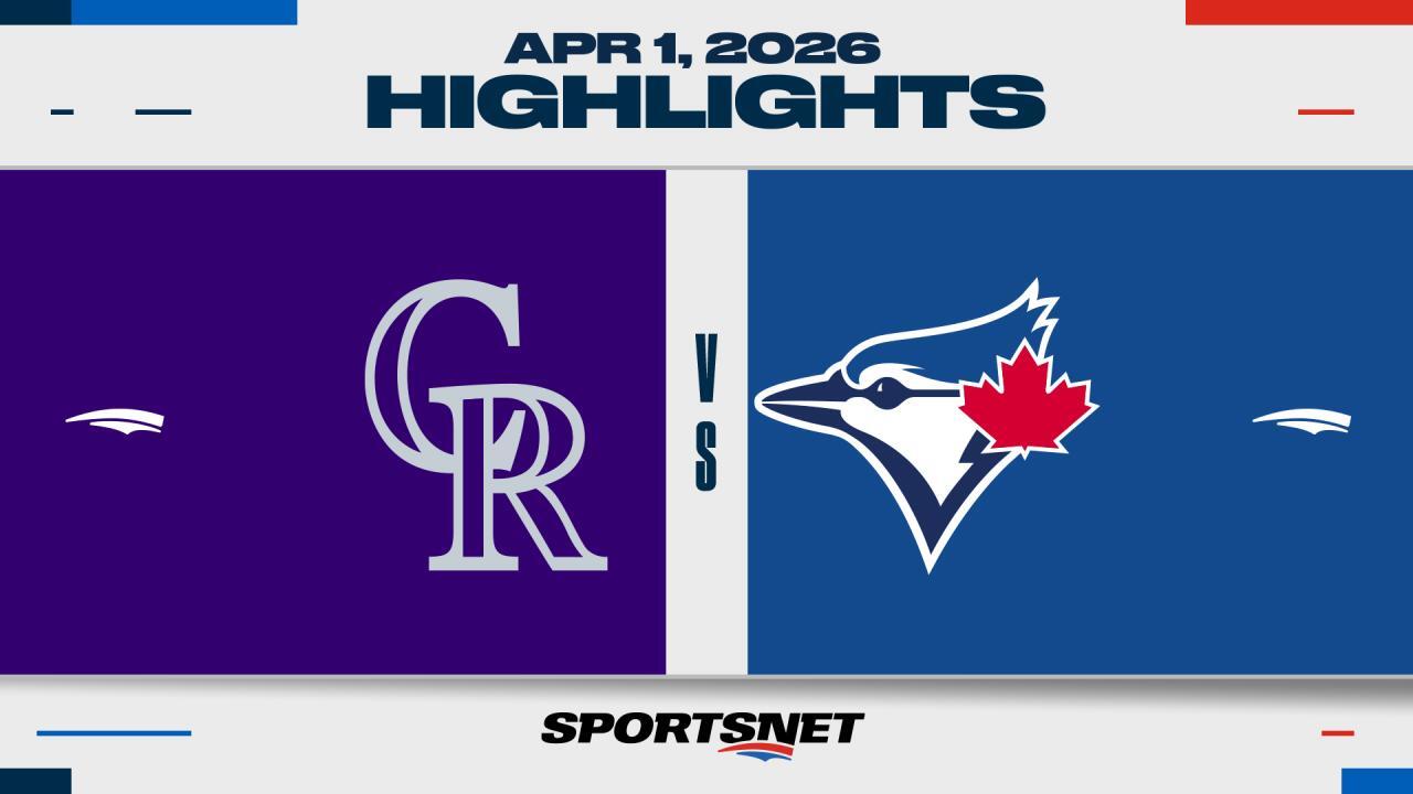 MLB Highlights: Rockies 2, Blue Jays 1 (F/10)