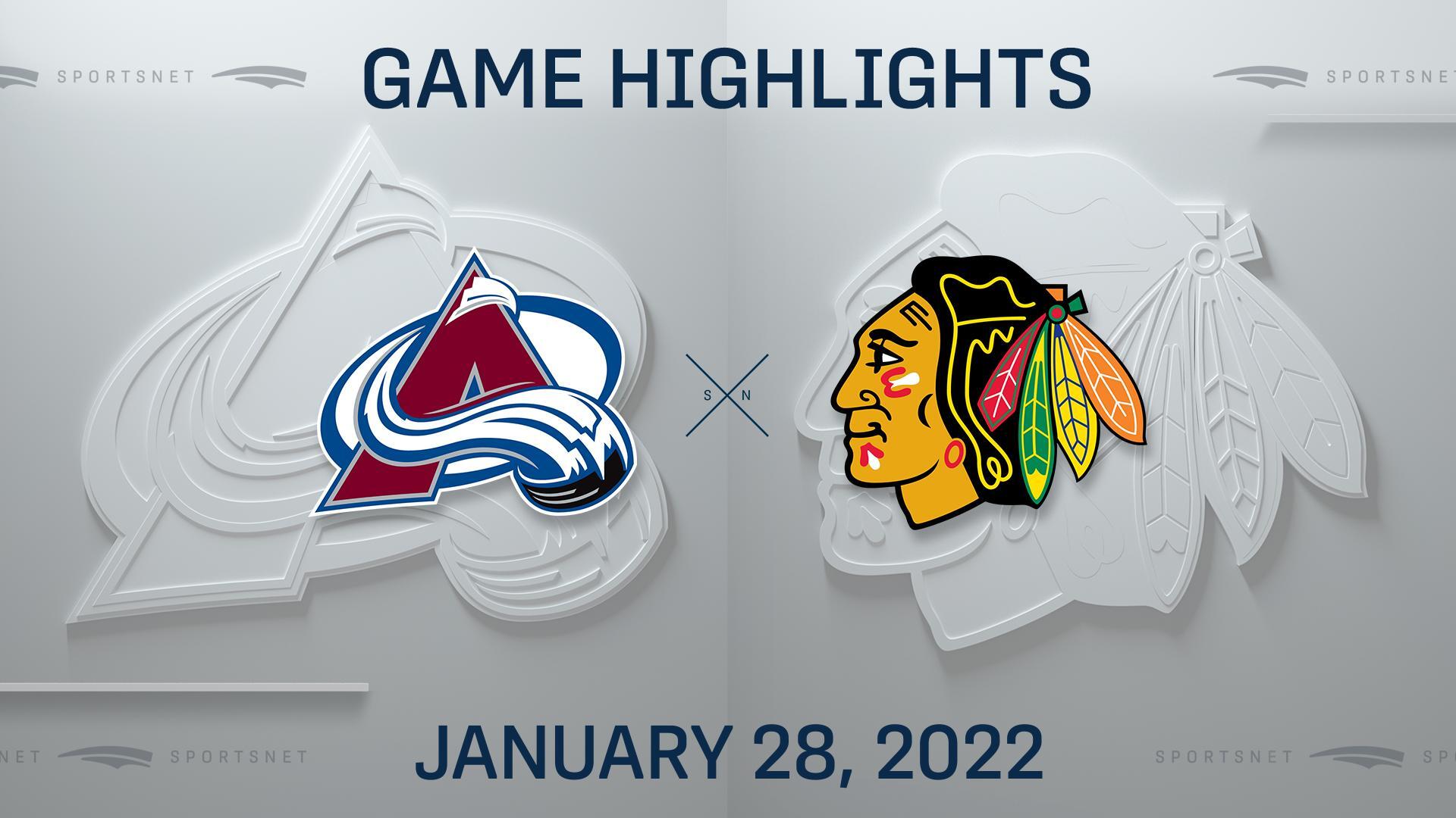 Avs beat Blackhawks 2-0, extend record home streak to 16