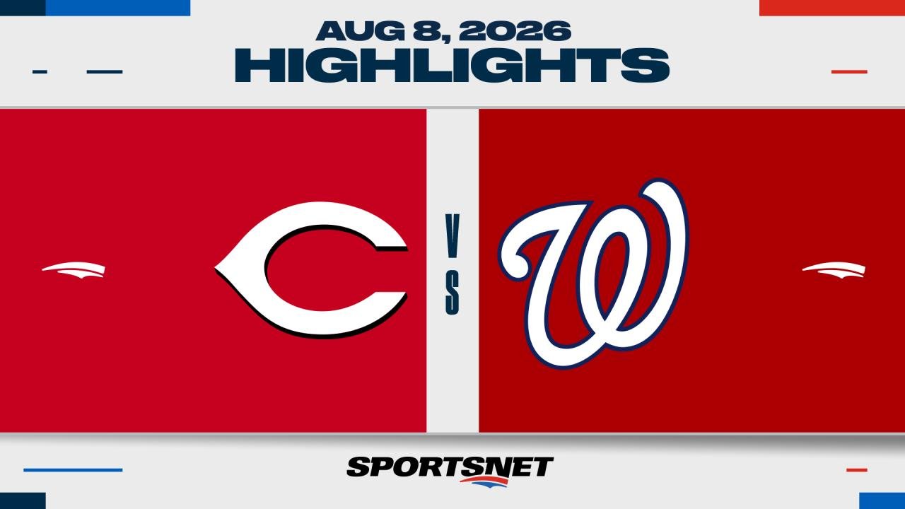 MLB Highlights: Nationals 8, Reds 2
