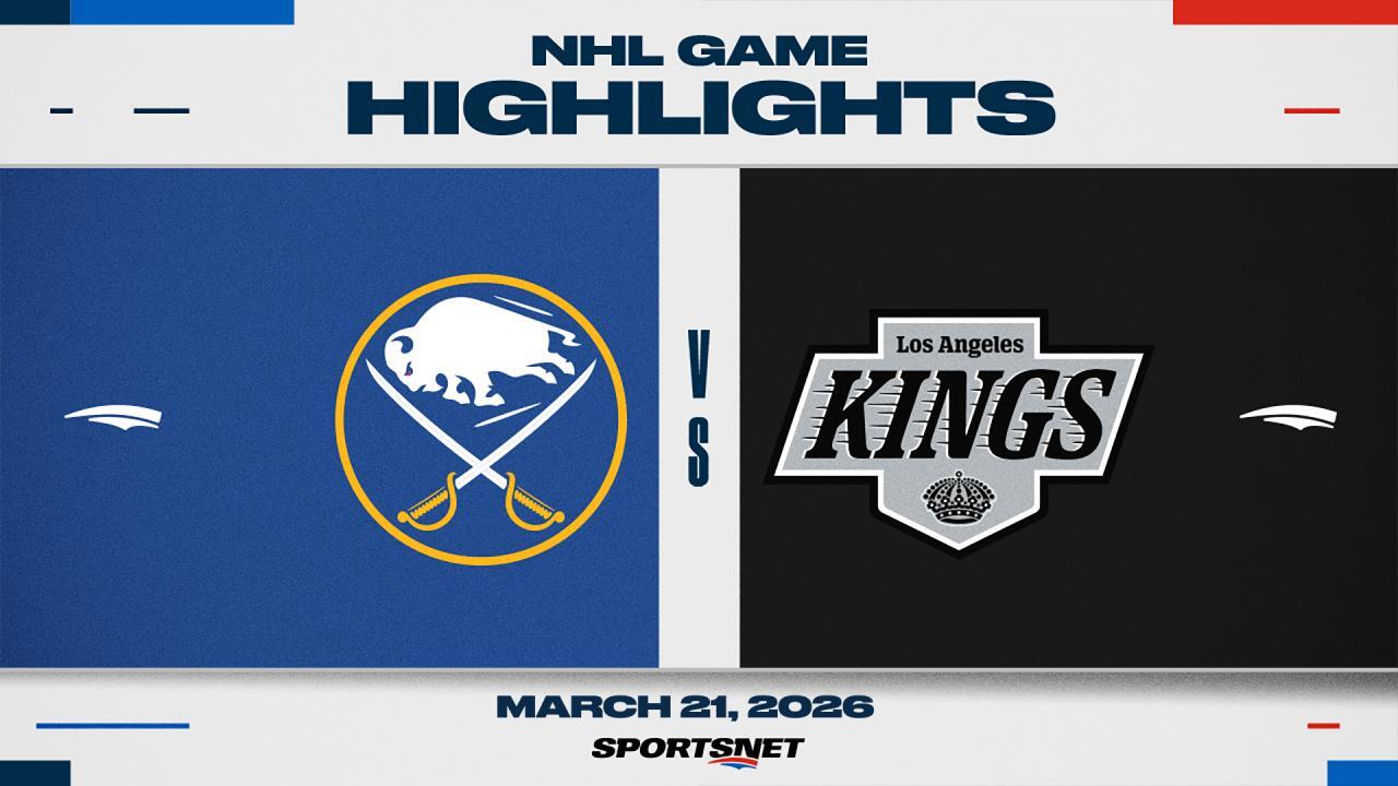 NHL Highlights: Sabres 4. Kings 1