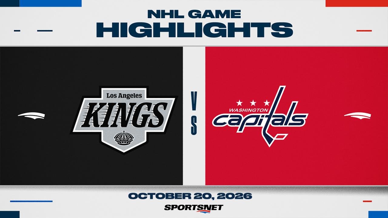 NHL Highlights: Kings 5, Capitals 2