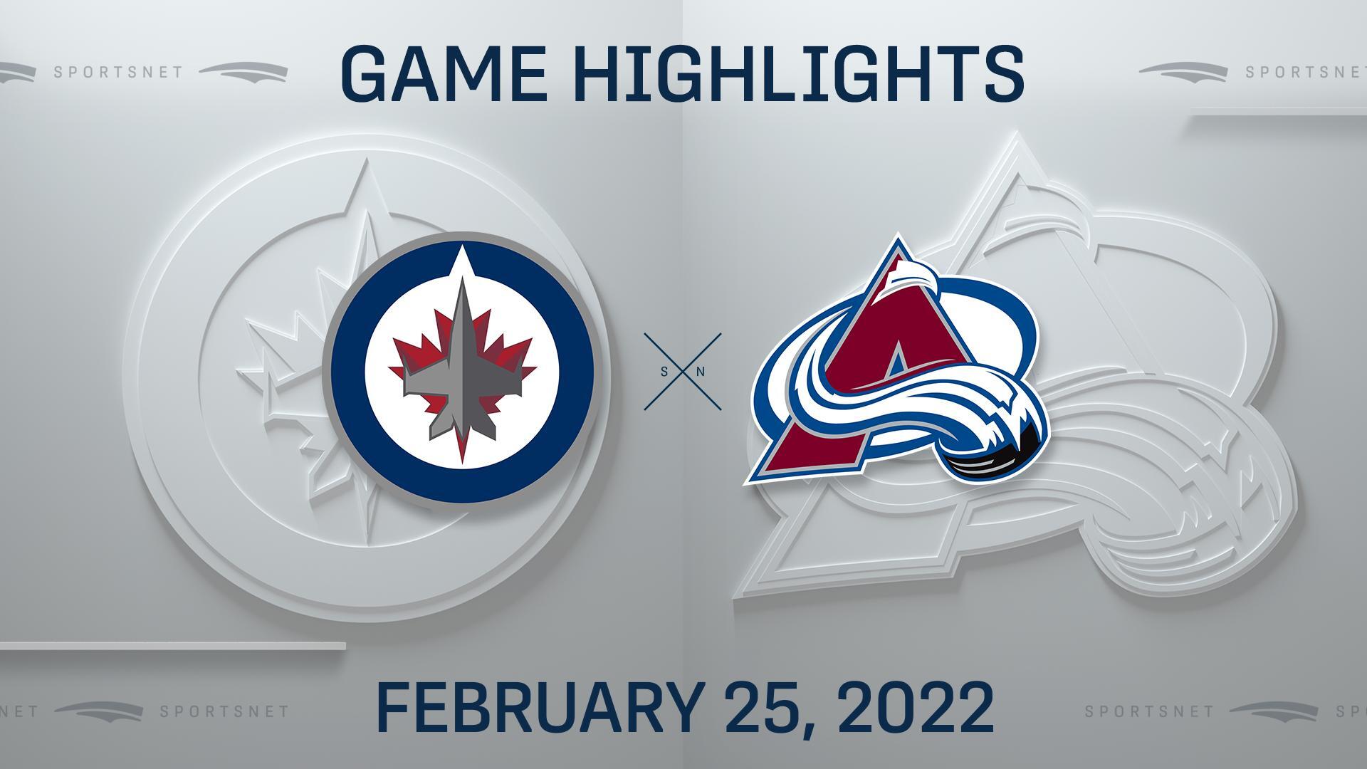 Landeskog scores 3 times, Avs rally for 6-3 win over Jets - The