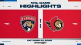 NHL Highlights: Senators 5, Panthers 1