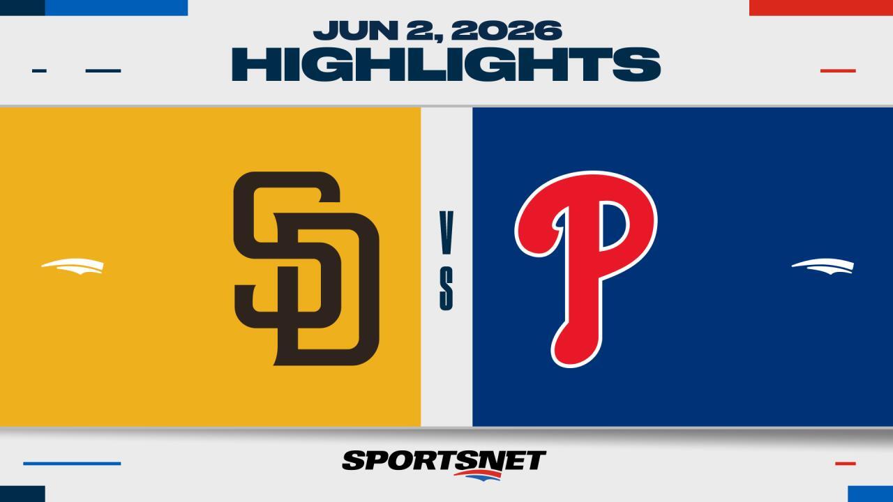 MLB Highlights: Phillies 3, Padres 2