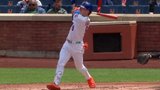 Ewing gets Mets on the board with first career big-league homer