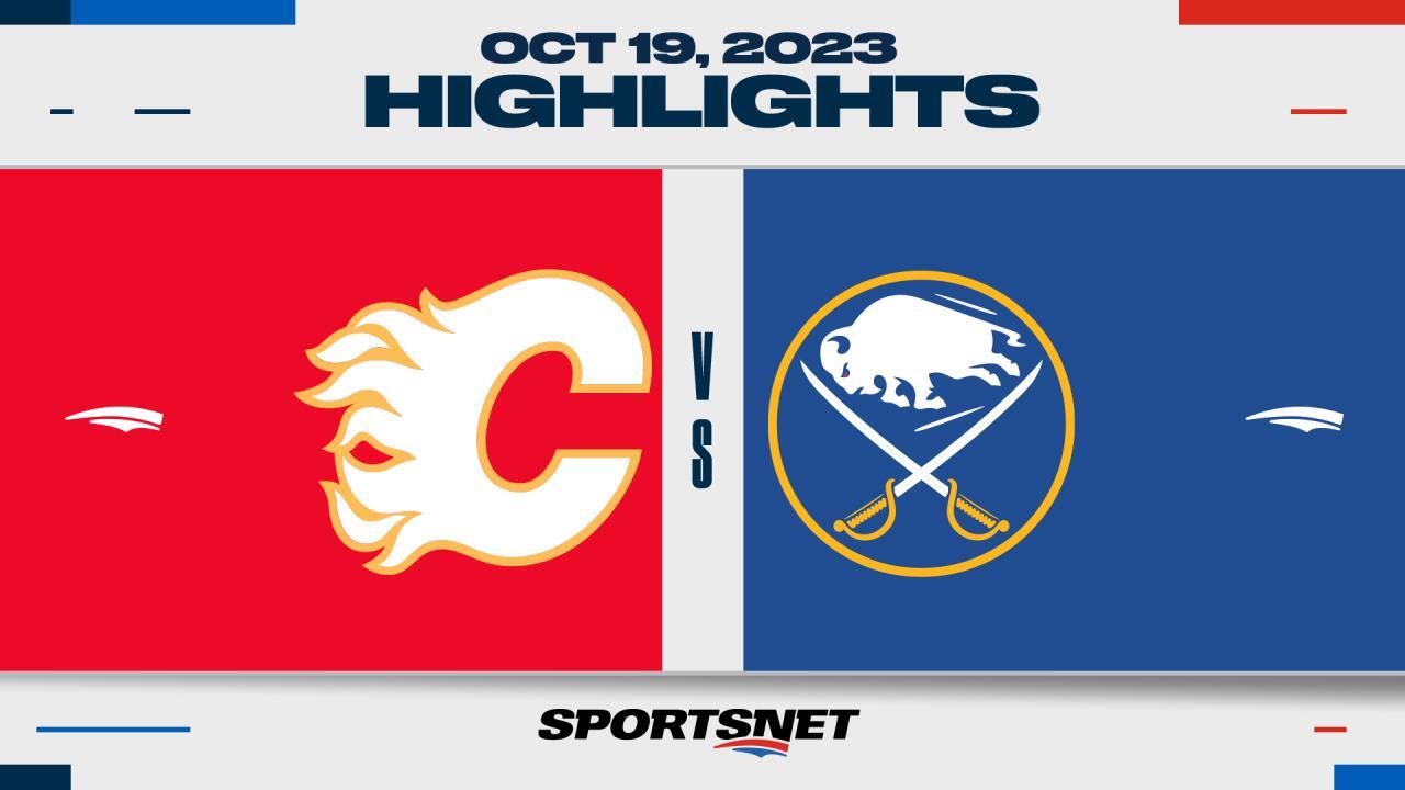 Ruzicka scores go-ahead goal for Flames in win over sloppy Sabres
