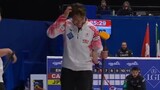 Japan accidentally throws wrong-colour stone in fourth end vs. Canada