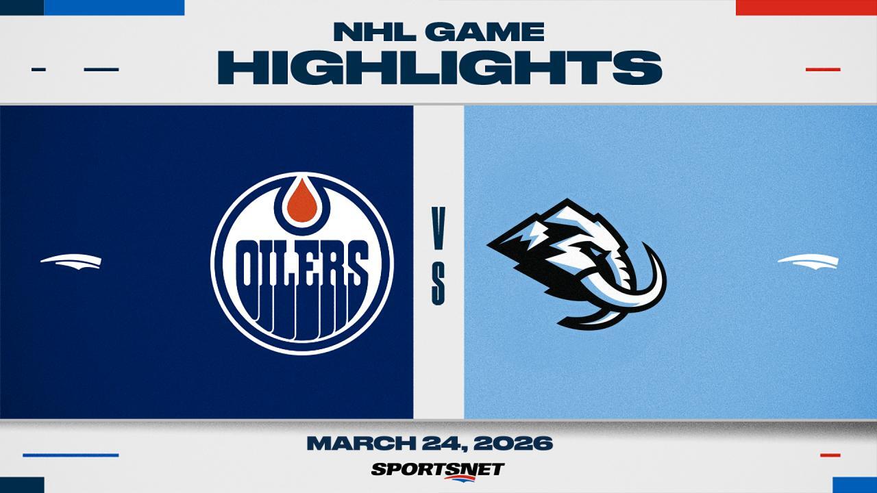 NHL Highlights: Oilers 5, Mammoth 2