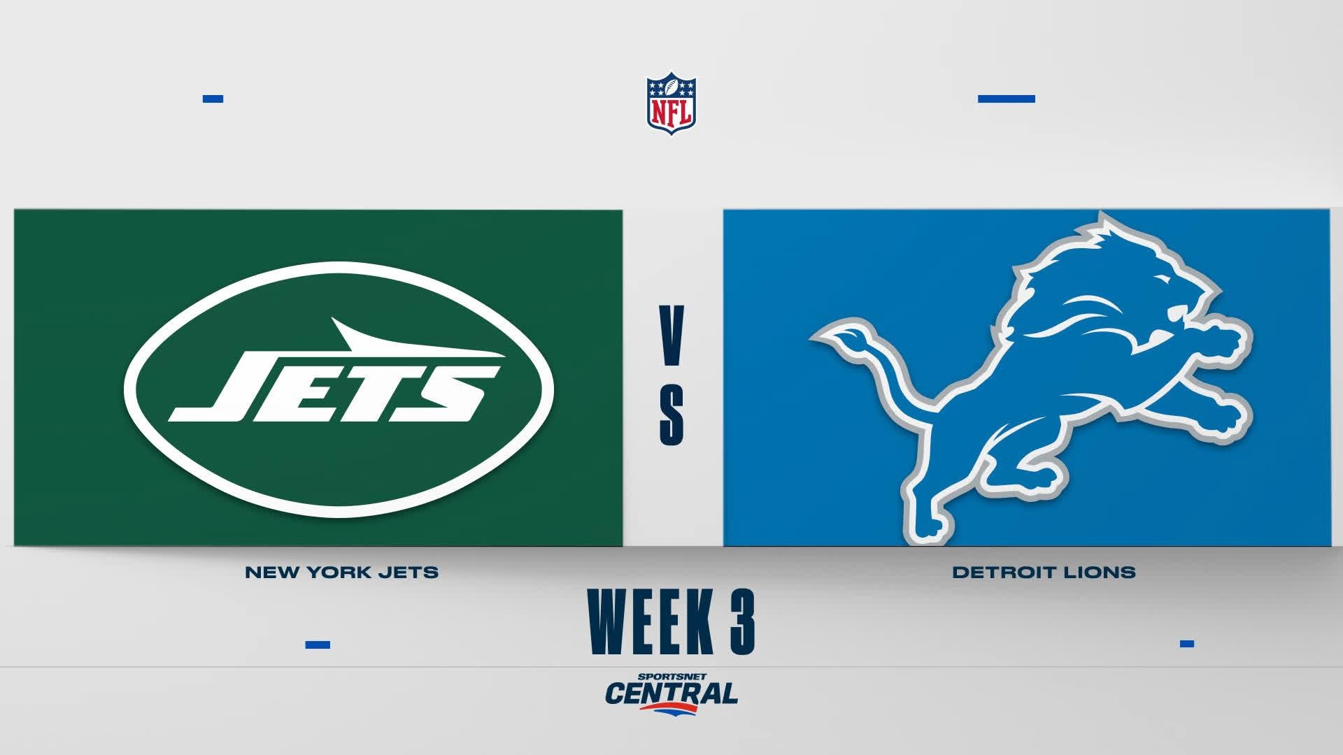 NFL Highlights: Lions 31, Jets 24