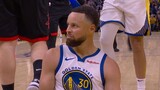 Warriors’ Curry blows past Durant and floats in and-one teardrop