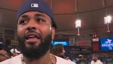 ‘Tampa, this is for you’: Caminero celebrates Rays’ World Series berth