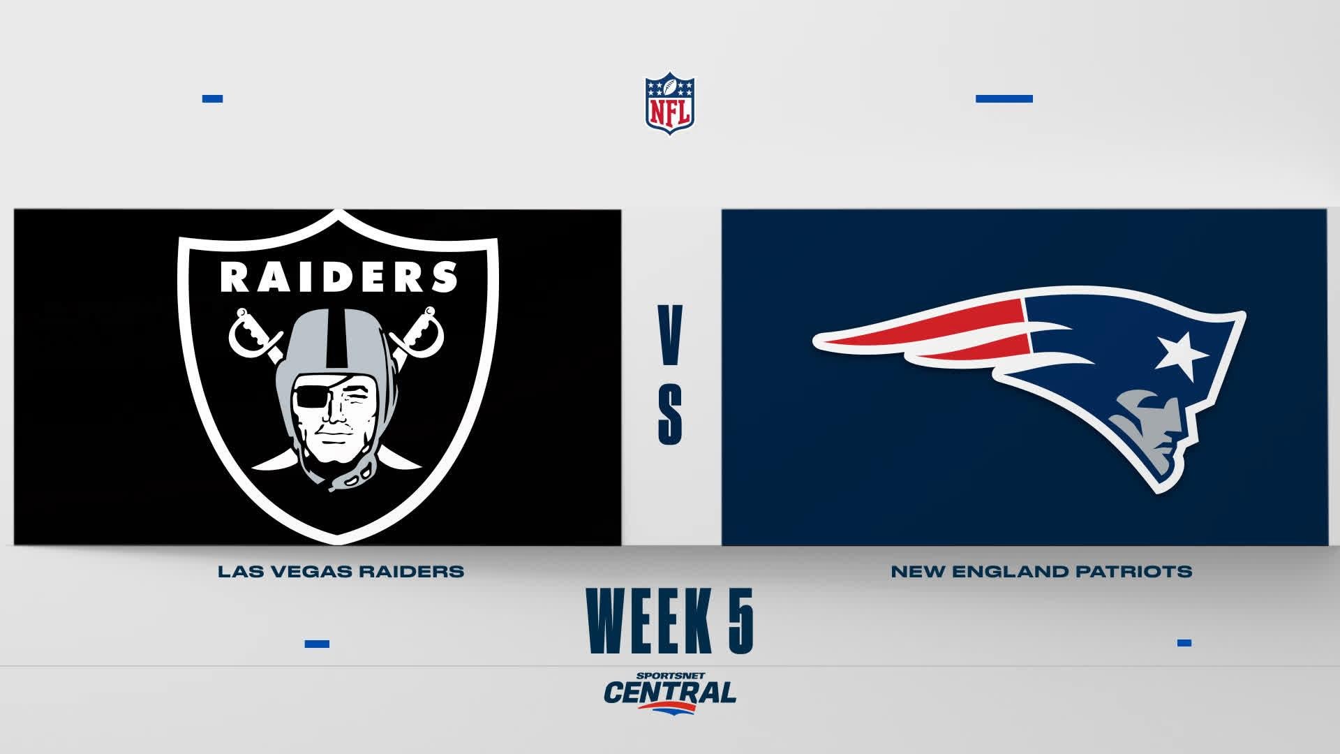 NFL Highlights: Patriots 45, Raiders 17