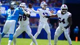 Josh Allen pump fake sets up touchdown pass to Coleman