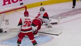 Hurricanes’ Bussi makes flurry of big saves in final minute of first period