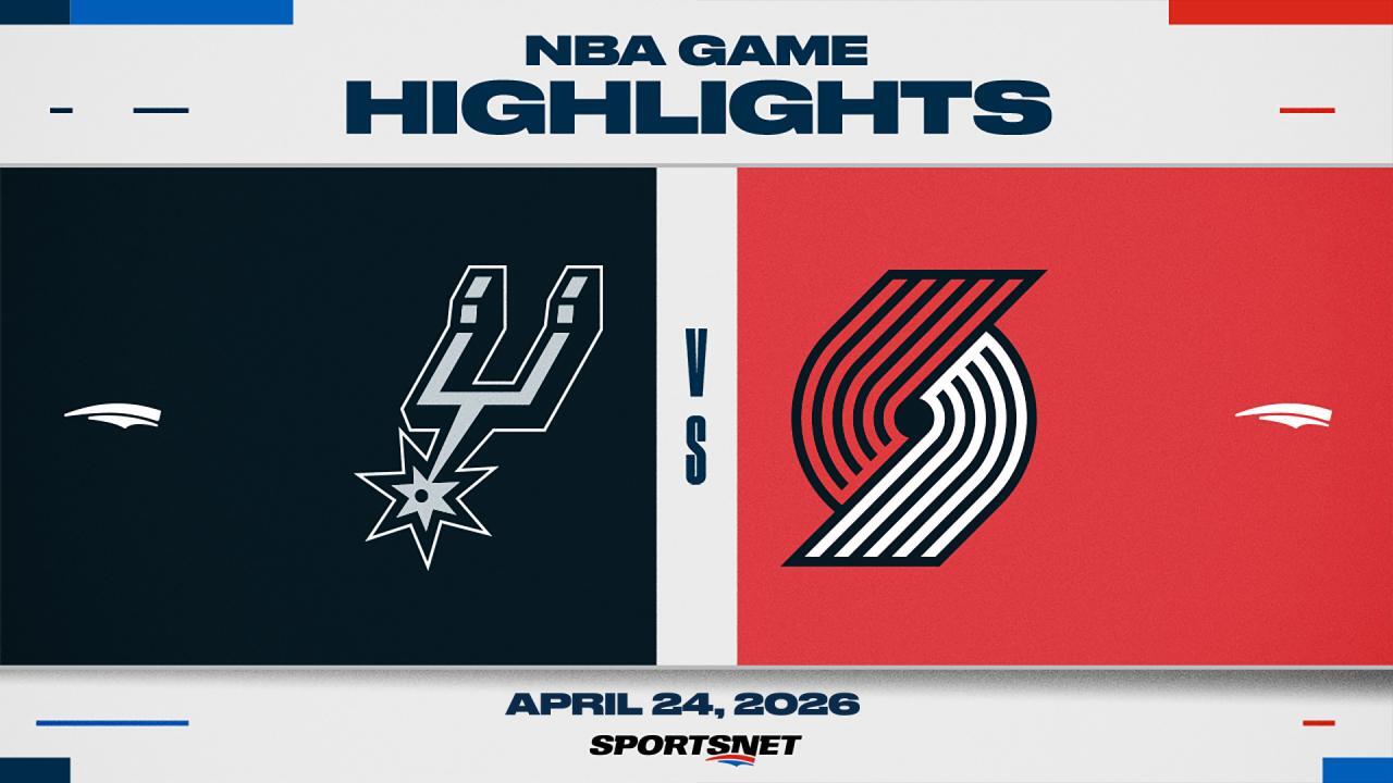 NBA Game 3 Highlights: Spurs 120, Trail Blazers 108