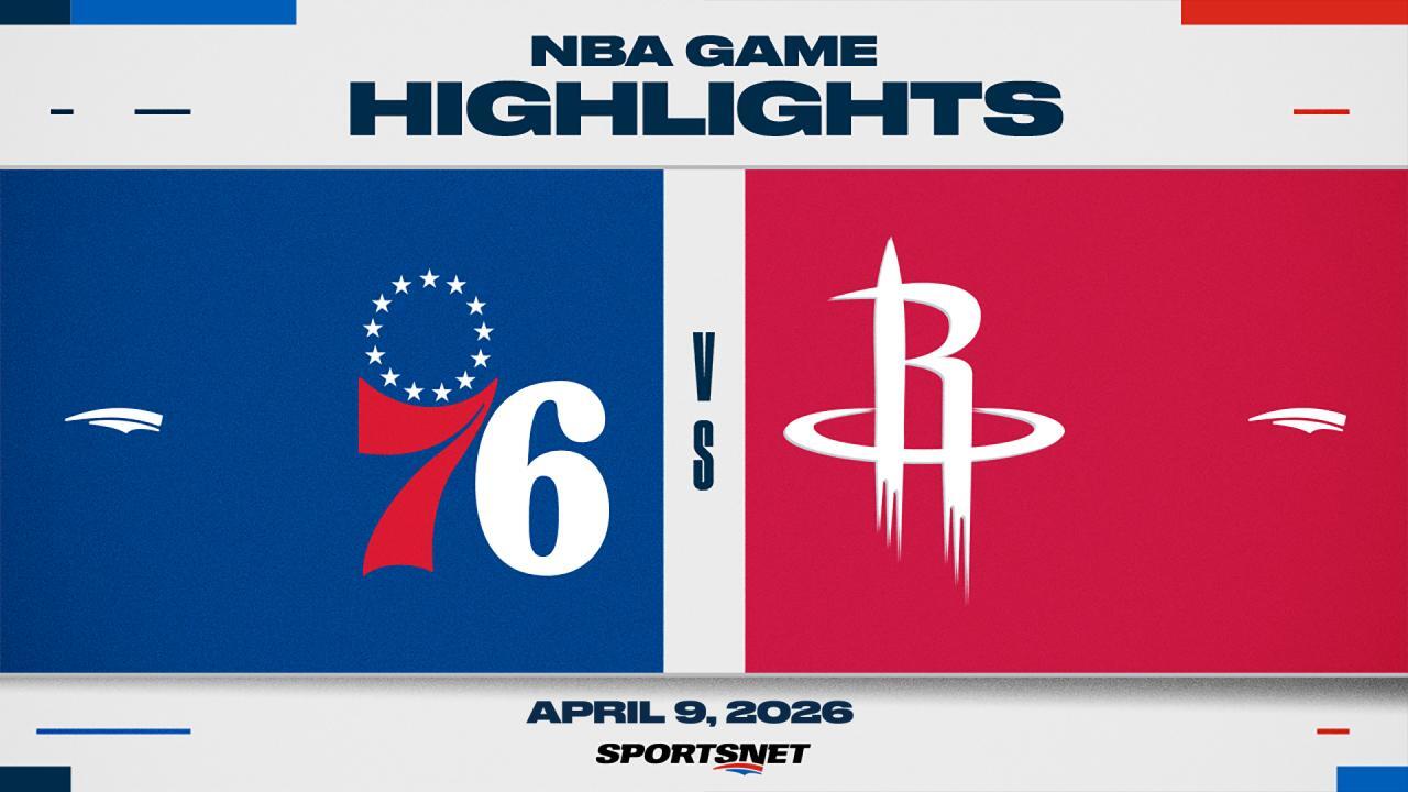 NBA Highlights: Rockets 113, 76ers 102