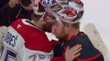 Hurricanes and Canadiens exchange handshakes after Eastern Conference Final