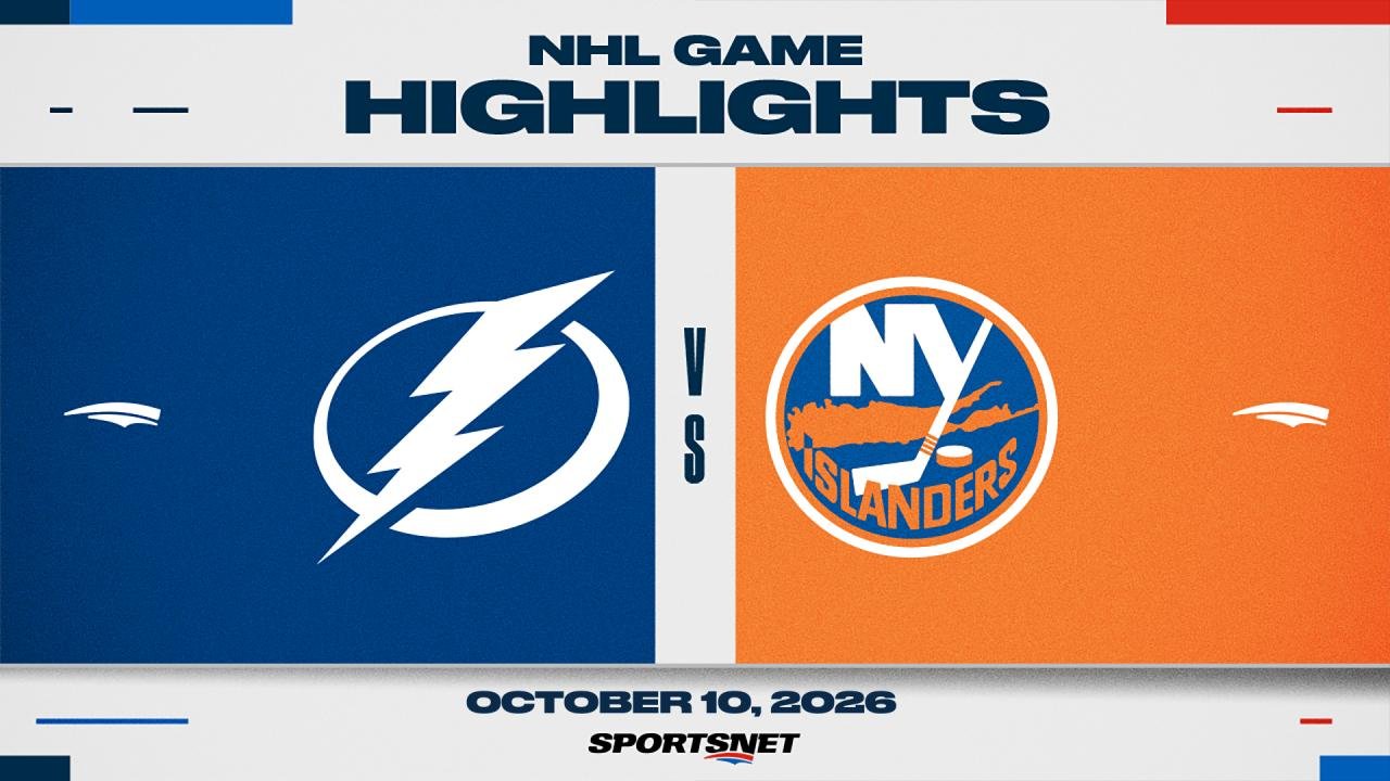 NHL Highlights: Lightning 5, Islanders 3