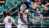 River Cats mascot’s scooter ride ends with unexpected collision on the field