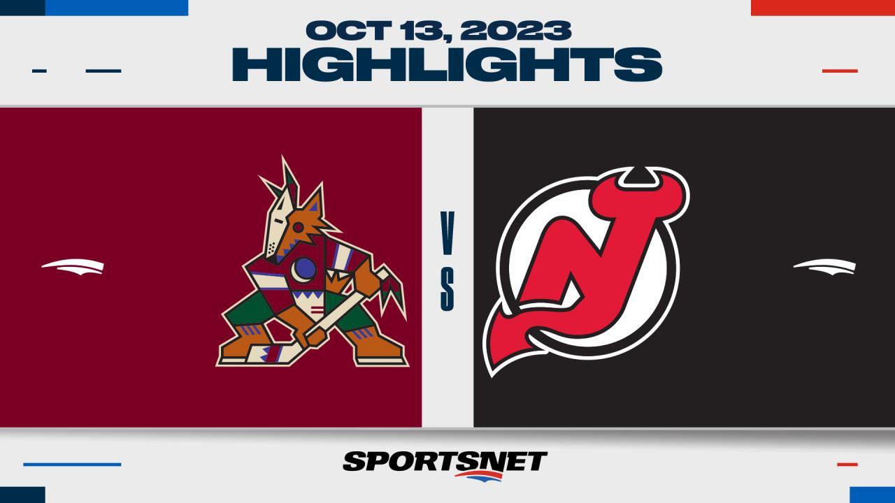 Arizona Coyotes vs. New Jersey Devils FREE LIVE STREAM (10/13/23): Watch  NHL online