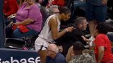 Aces’ Wilson handed tech after exchanging words with fan in Fever crowd