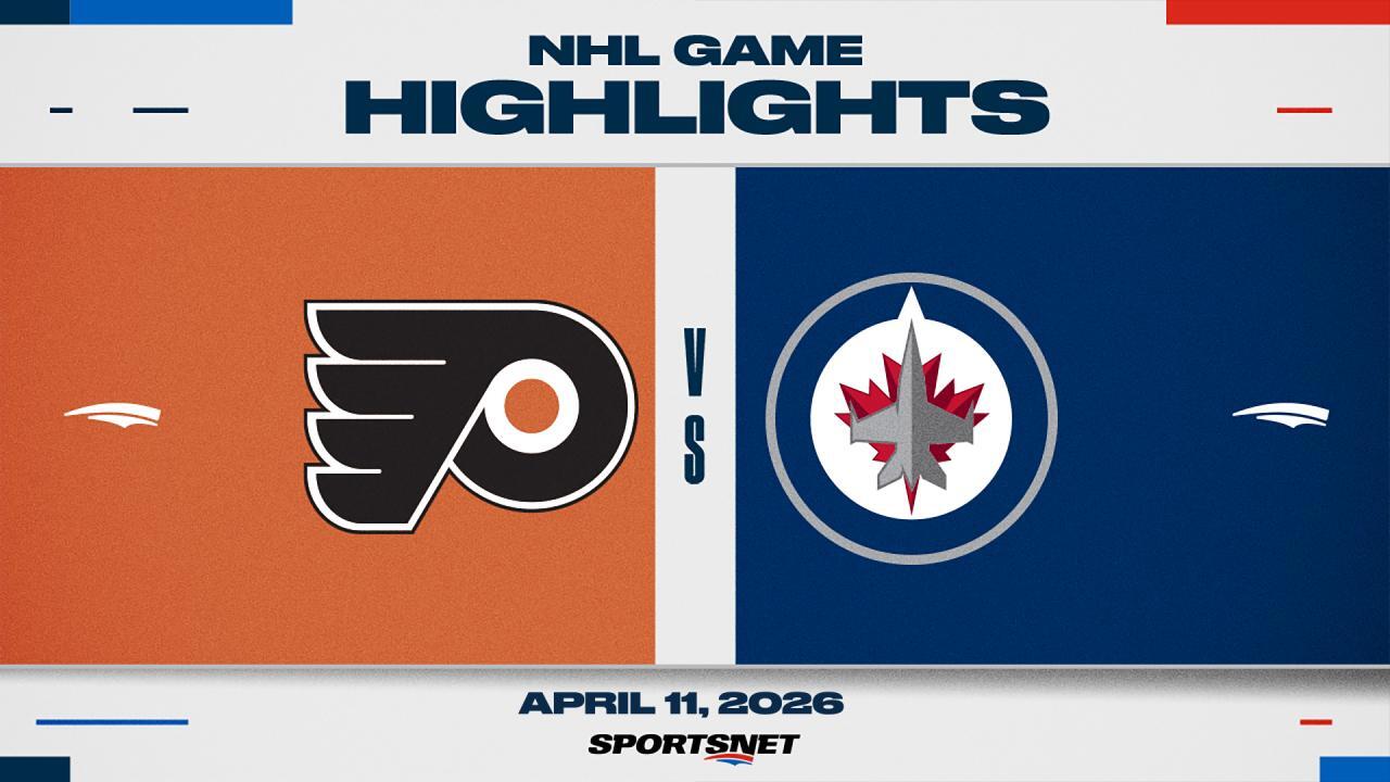 NHL Highlights: Flyers 7, Jets 1